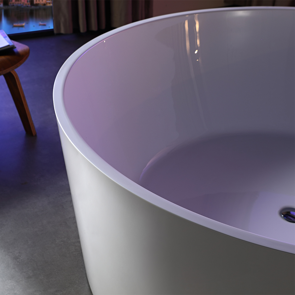 SHUIDAO Round Freestanding Bathtub — Aerial View